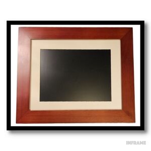 Mahogany Electric Picture Frame
